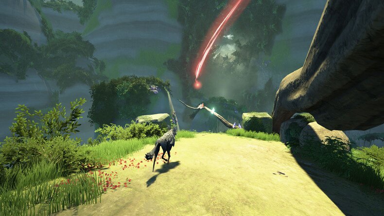 Волк - главный герой Lost Ember