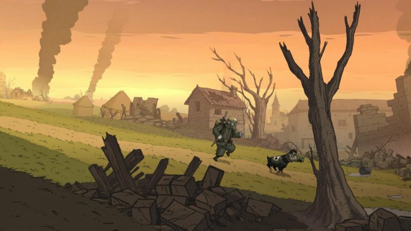 Ферма во время газовой атаки