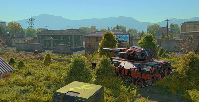 Tanki X: "аркадность" прослеживается даже в графике