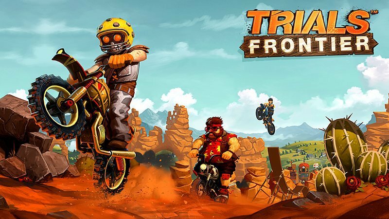 Trials Frontier: безумные гонки на мотоцикле