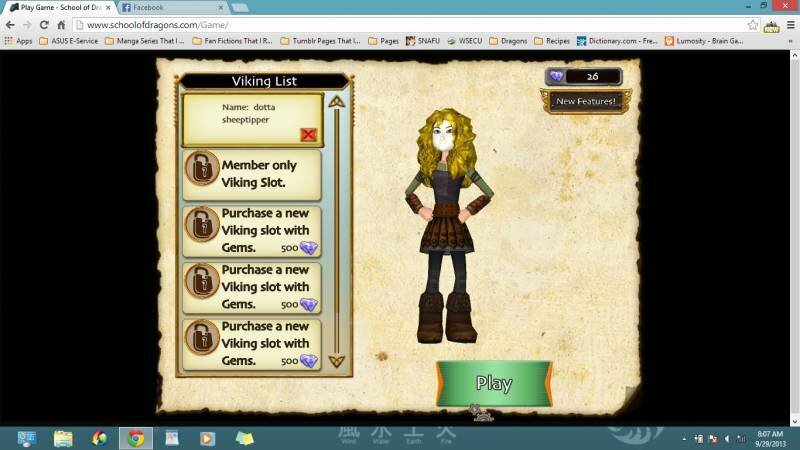 Режим создания персонажа