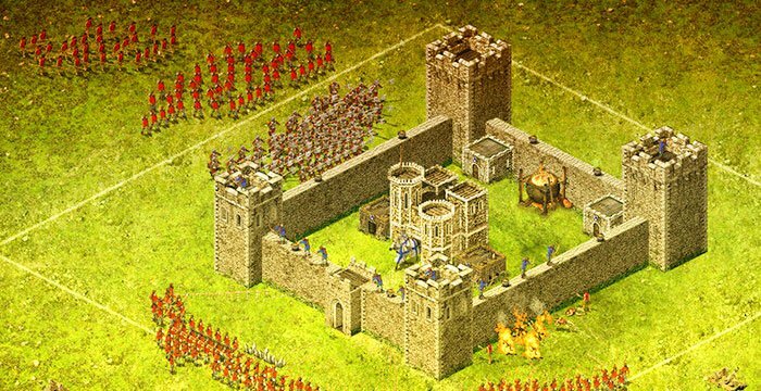 А так - замок (и его штурм)