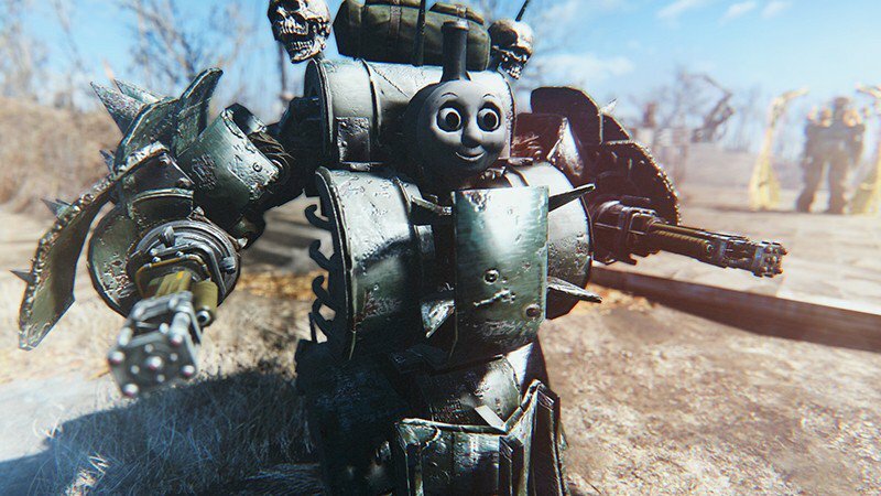 Роботы в Fallout 4 как они есть